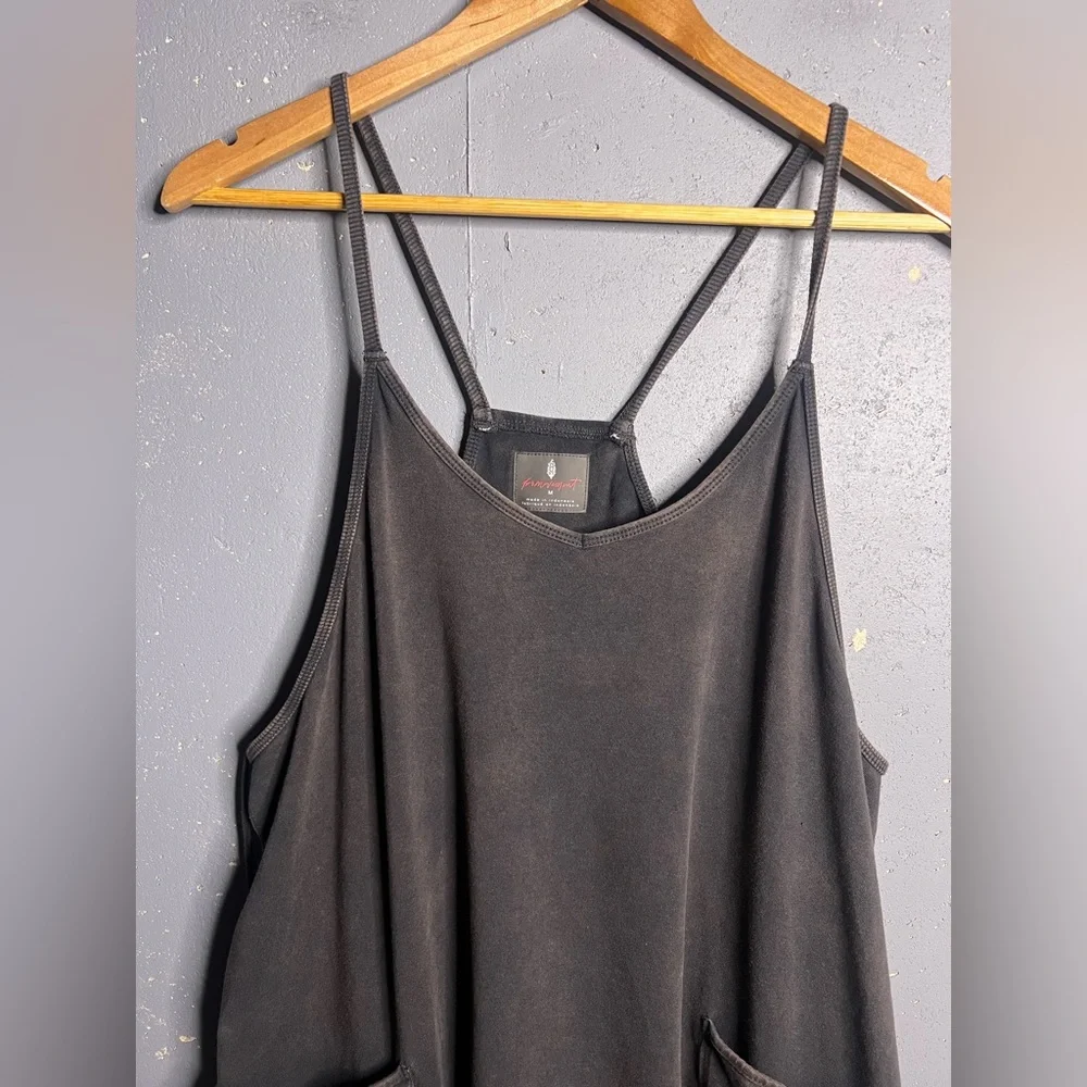 FP Movement Hot Shot Onesie - Washed Black Size M - Picture 5 of 10